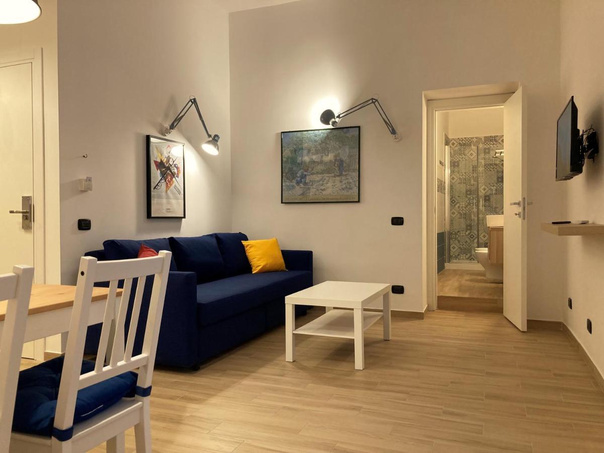 La Casa Blu Nel Cuore Storico Di Napoli Bagian luar foto