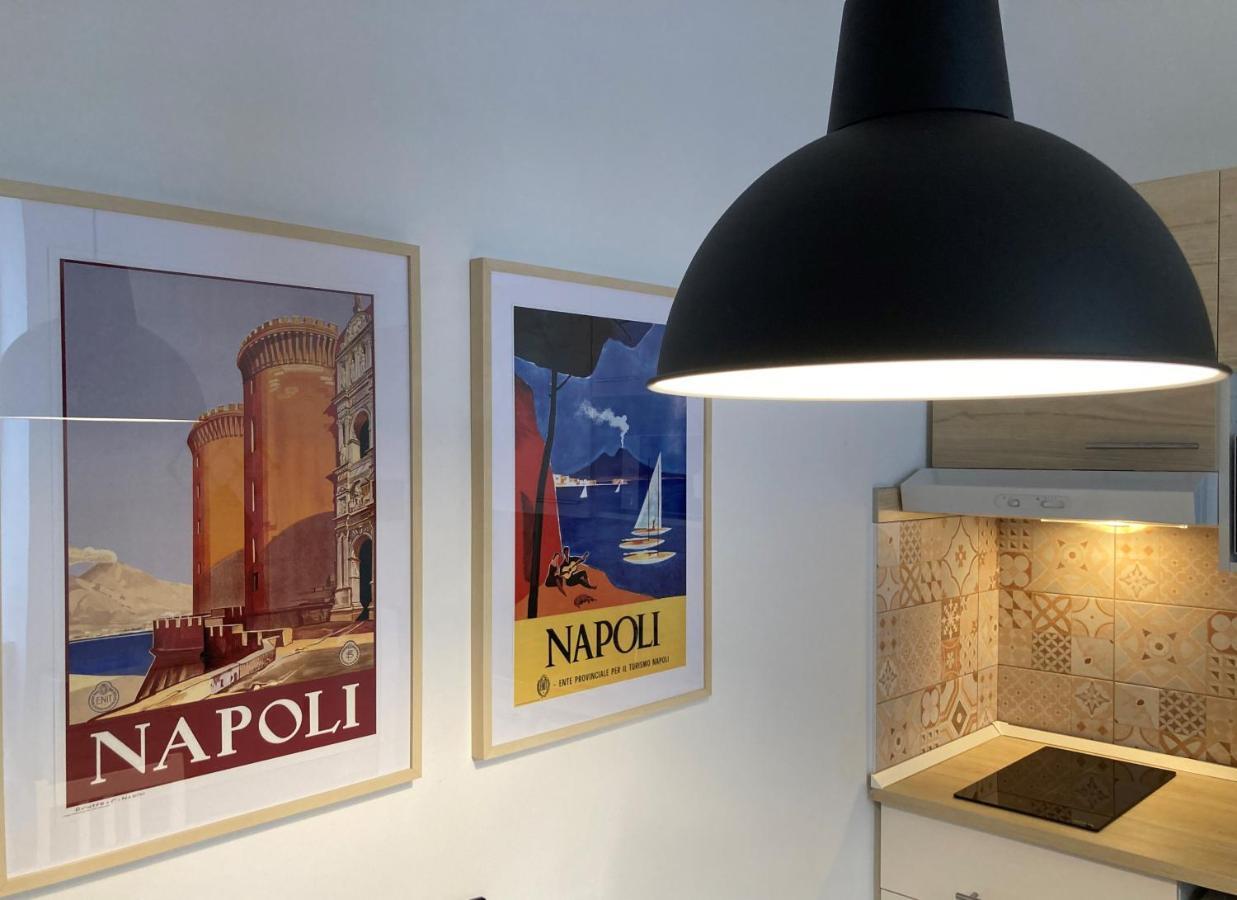 La Casa Blu Nel Cuore Storico Di Napoli Bagian luar foto